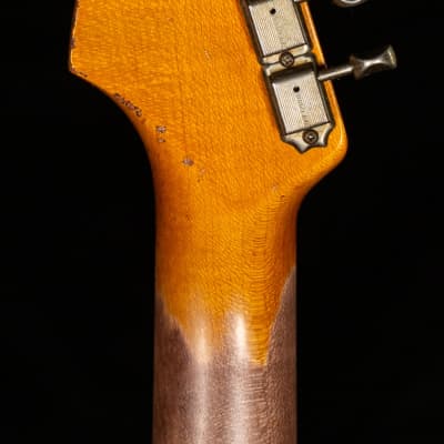 Fender Custom Shop 1961 Stratocaster Heavy Relic Aged Vintage White/3-Color Sunburst (273) image 6