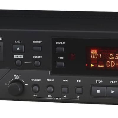 Tascam CD-RW900SX Pro Audio CD Recorder And Player, With 19" Rack-Mount Chassis (2U) image 3