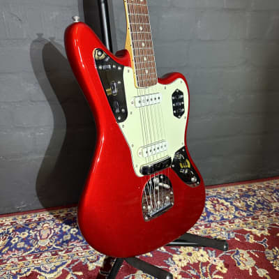 + Video Fender 1965 Candy Apple Red Matching Headstock With Neck Binding Guitarsmith Custom Guitar image 3