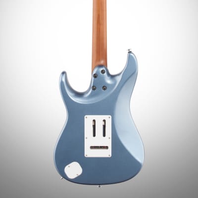 Ibanez AZ-2204F Prestige Electric Guitar (with Case), Ice Blue Metallic image 5