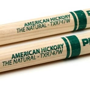 Promark Classic Forward Drumsticks - Raw Hickory - 747 - Wood Tip image 3
