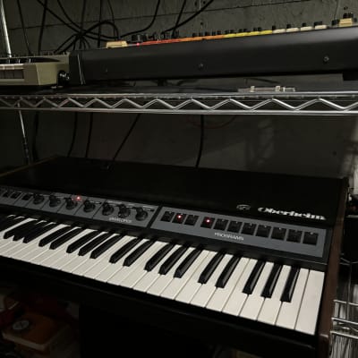 Oberheim OB-SX 49-Key 6-Voice Synthesizer 1980 - Black with Wood Sides
