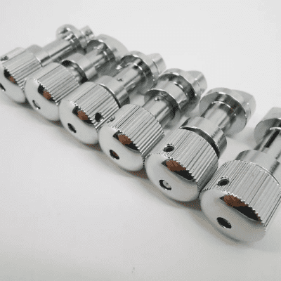 Set of 6 Steinberger Gearless Locking Tuners - 40:1 Ratio Chrome