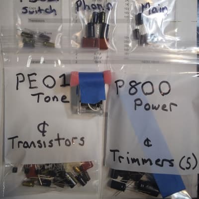 Pioneer A-757  Restoration kit. Caps, Trimmers, Transistors. Quality parts at a Great Price! image 2