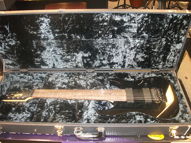 IBANEZ PRESTIGE RG2228GK 8 STRING GALAXY BLACK W/CASE | Reverb