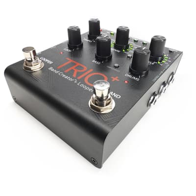 DigiTech Trio+ Band Creator & Looper Guitar Pedal w/ FS3X 3-Button Foot Switch Cables & Power Supply image 2