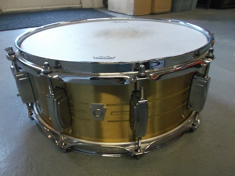 Ludwig heirloom online brass snare