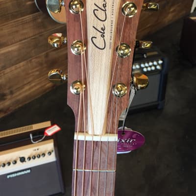 Cole Clark Cole Clark Fat Lady 2 Acoustic-Electric Guitar - Bunya / European Spalted Maple 2020 Soli image 6