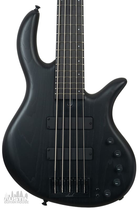Elrick Standard Series e-volution 5-String Bass Black image 1