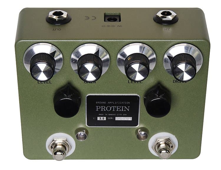 Browne Amplification Protein Dual Overdrive V3 in Green, BRAND NEW IN BOX WITH WARRANTY! image 1