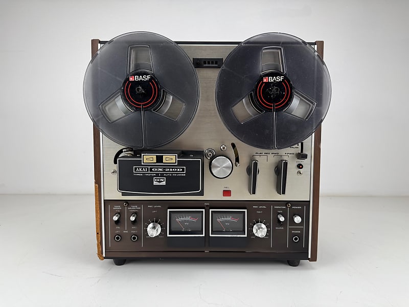 Akai GX-210D Stereo Reel To Reel Recorder 1/4&#039;&#039; 18CM Tape Deck - Serviced  			