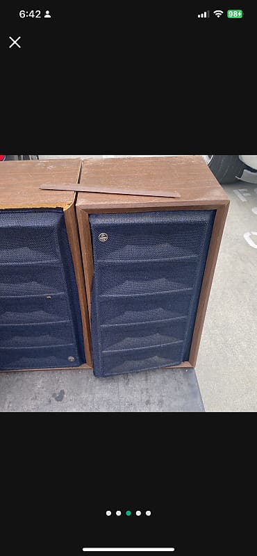 Fisher vintage speaker 1973 year model St-445 1973  			