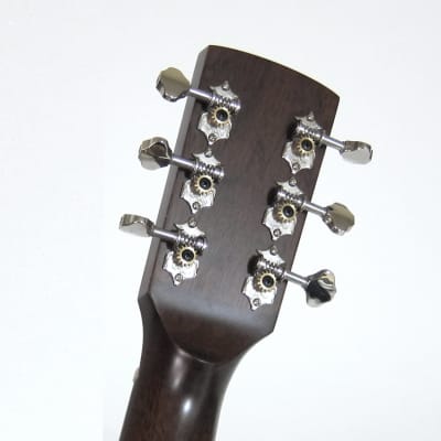 Regal Tricone Resophonic Acoustic Guitar Nickel-Plated Brass Metal Body image 9