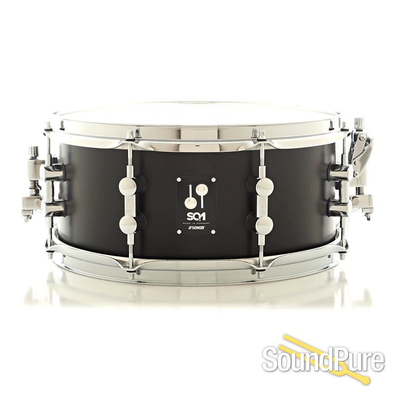 Sonor 6x13 SQ1 Birch Snare Drum - GT Black image 1