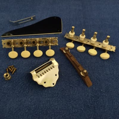 Mandolin Tuners, Tailpiece, Bridge, etc. - 70s for sale