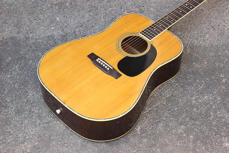 Vintage Aria W-25 Acoustic Guitar (Made in Japan) | Reverb