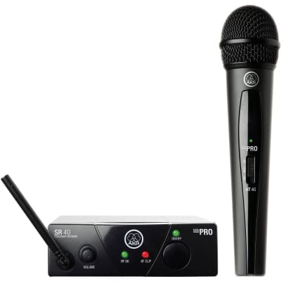AKG WMS40 Mini Single Vocal Set Wireless Microphone System (Band-A) image 1
