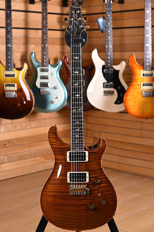 PRS Paul Reed Smith 30th Anniversary Custom 24 Artist Pack Pattern Thin  Yellow Tiger | Reverb