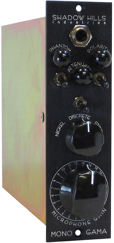 Shadow Hills Industries Mono GAMA 500 Series Microphone | Reverb Shadow Hills Industries Mono GAMA 500 Series Microphone | Reverb