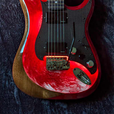 最終値下げ！T's Guitars DST-Pro 24 MH-Ltd 2020 T's Guitars DST-PRO 24 Mahogany Limited Custom Trans Purple