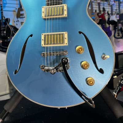 Eastman Guitars Romeo LA Semi hollowbody Electric Guitar - Celestine Blue Auth Deal Free Ship! 632 GET PLEK’D! for sale