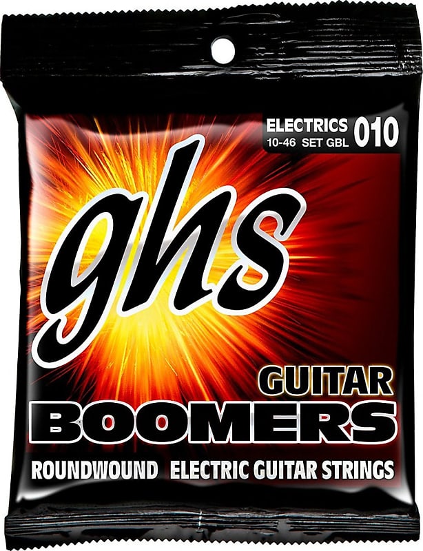 GHS Boomers Roundwound Electric Strings - 10-46 image 1
