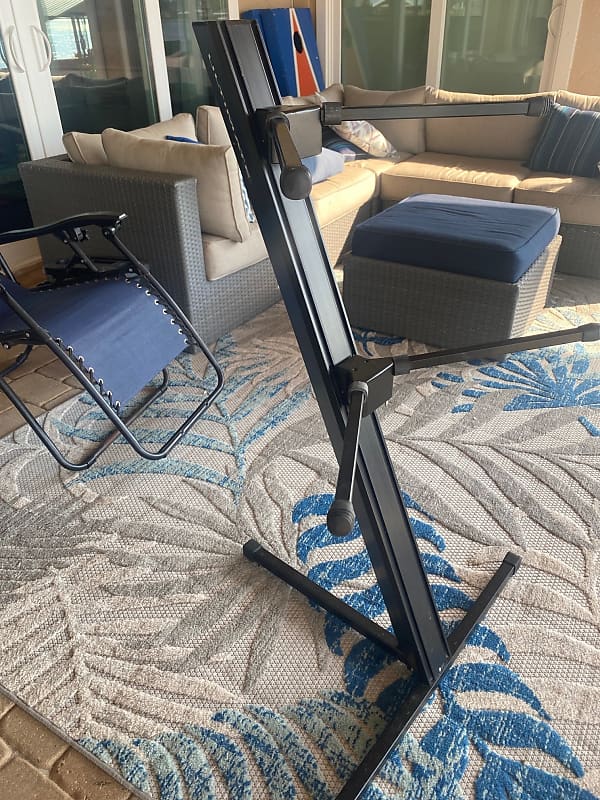 Ultimate Support Apex( ?) Dual Keyboard Stand Black Reverb