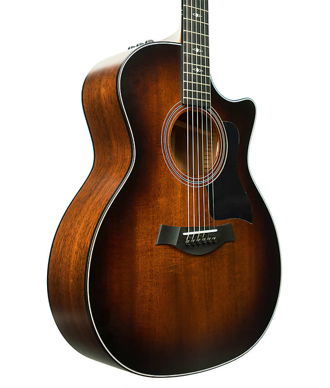 Taylor 324ce V-class - Mahogany/Mahogany Acoustic-Electric Guitar w/ Case image 1