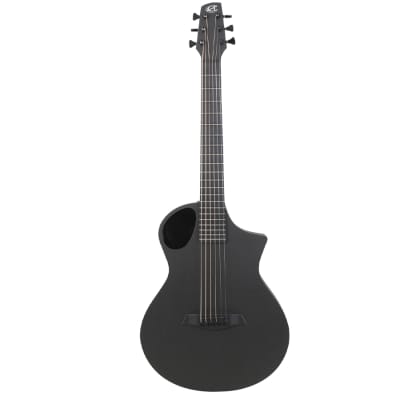 Composite Acoustics Cargo Satin Back Raw Carbon Fiber Top