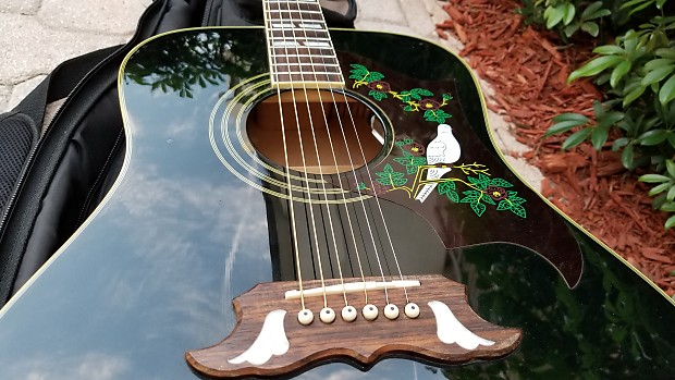 Epiphone Dove Ebony Limited Edition Acoustic