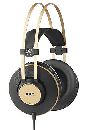 AKG K92 Closed-Back Over-Ear Dynamic Studio Headphones image 1