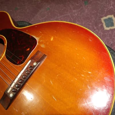 Vintage 1960 Gibson LG-2 3/4 Acoustic Guitar no cracks/repairs image 7