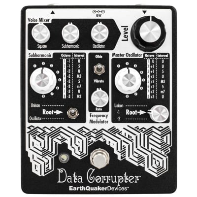 EarthQuaker Devices Data Corrupter Monophonic Harmonizing Guitar Effects Pedal image 1