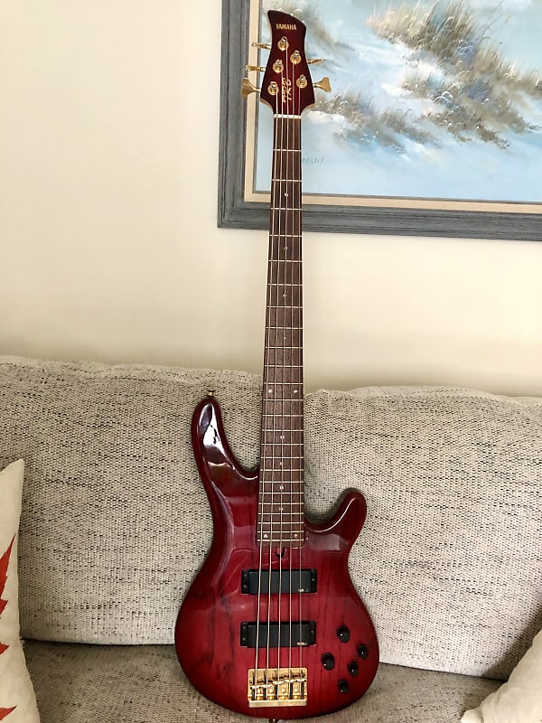 YAMAHA 5弦ベース TRB5-Ⅱ YAMAHA Japan 1998 TRB-5-II-F Lined Fretless 5-String Bass w