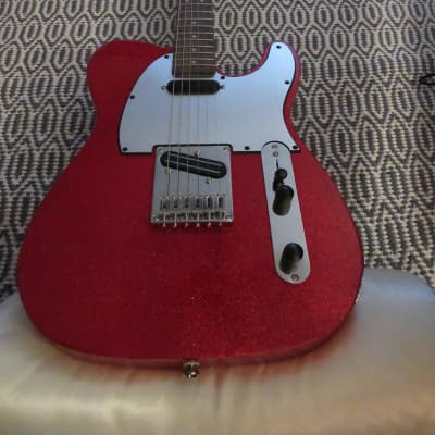 ~Cashified~ Fender Squier Red Sparkle Telecaster  w/Bridge HumBucker image 11