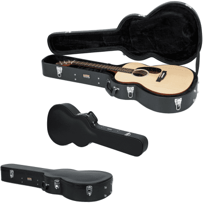 NEW - Gator Economy Wood Case and Concert Size Acoustic Guitar Hardshell (GWE-000AC) image 1