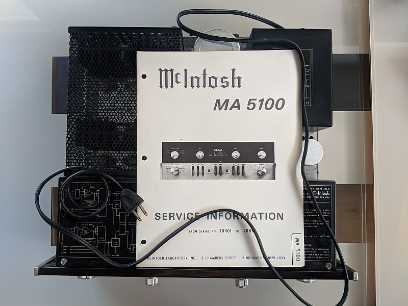 McIntosh MA-5100 Integrated Amplifier-Serviced-Beautiful Classic