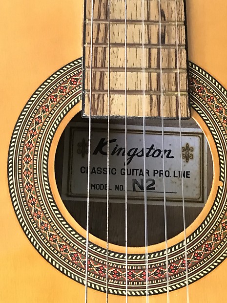 Kingston N2 classical guitar 1960 s Natural