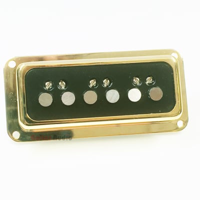 Gretsch DynaSonic Single-Coil Electric Guitar NECK Pickup - GOLD image 5