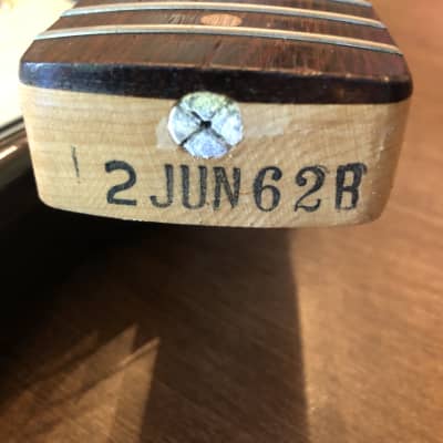 Fender Stratocaster 1962 Slab board - Sunburst image 2