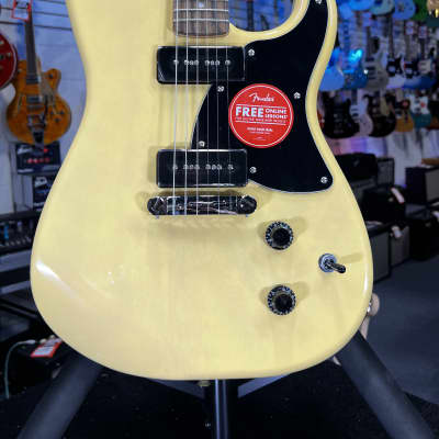 Squier Paranormal Strat-O-Sonic Electric Guitar - Vintage Blonde Authorized Dealer Free 228 GET PLEK’D! image 2