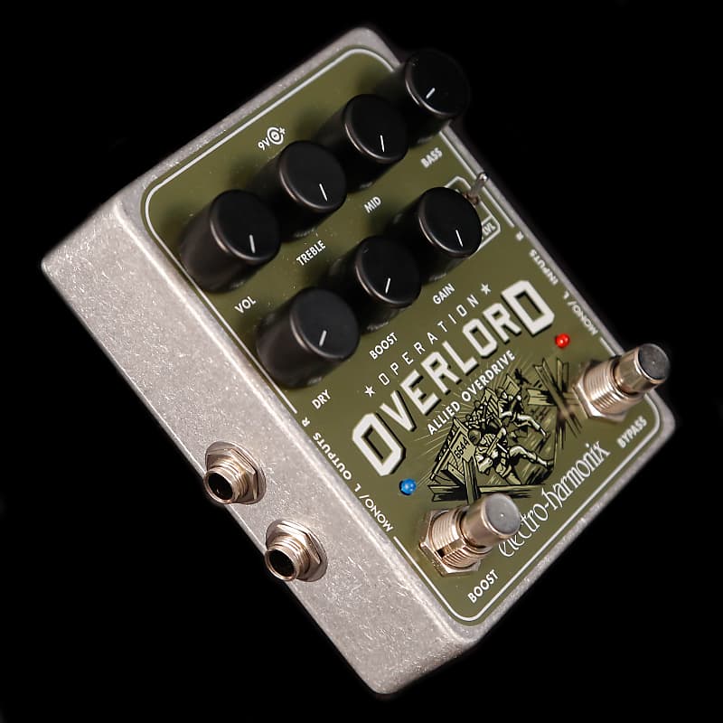 Electro-Harmonix Operation Overlord Allied Overdrive | Reverb