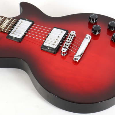 2017 Gibson Les Paul Studio T Black Cherry Burst Electric Guitar w/ HSC image 6