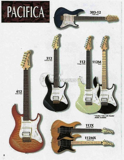 Rare 1999 Yamaha Pacifica 112M electric guitar from estate