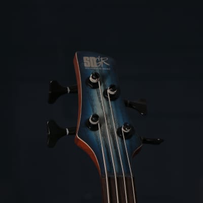 Ibanez SR600E Electric Bass Guitar in Cosmic Blue Starburst image 11