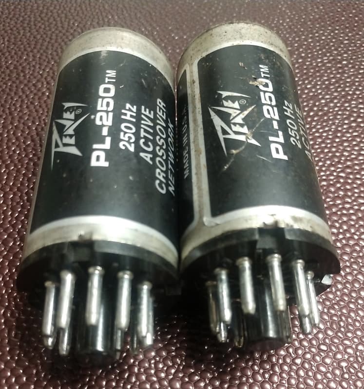 Peavey PL250 Active Crossovers Reverb