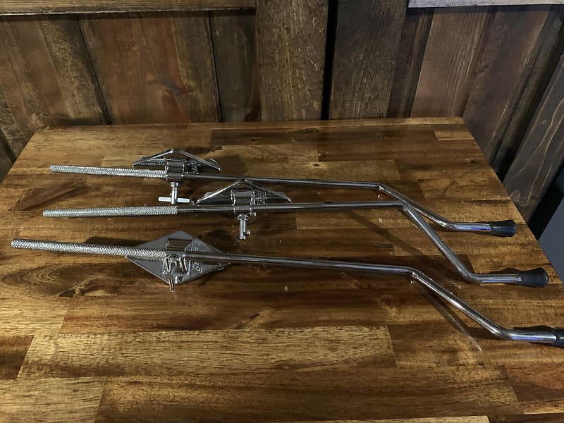 Vintage Gretsch Diamond Brackets & Floor Tom Legs Reverb