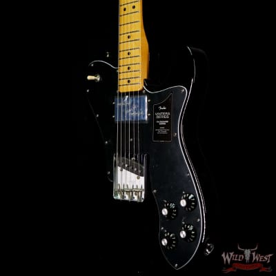 Fender Vintera '70s Telecaster Custom Maple Fingerboard Black image 2