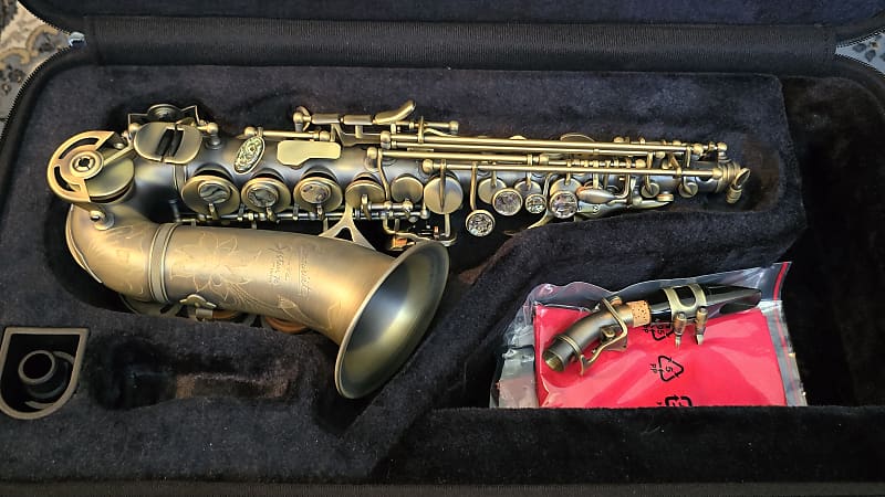 P. Mauriat System 76 Curved Soprano Saxophone 2023 - Dark | Reverb