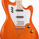 Guild Guitars Surfliner Solid Body Electric Guitar Sunset Orange - Classic Styling